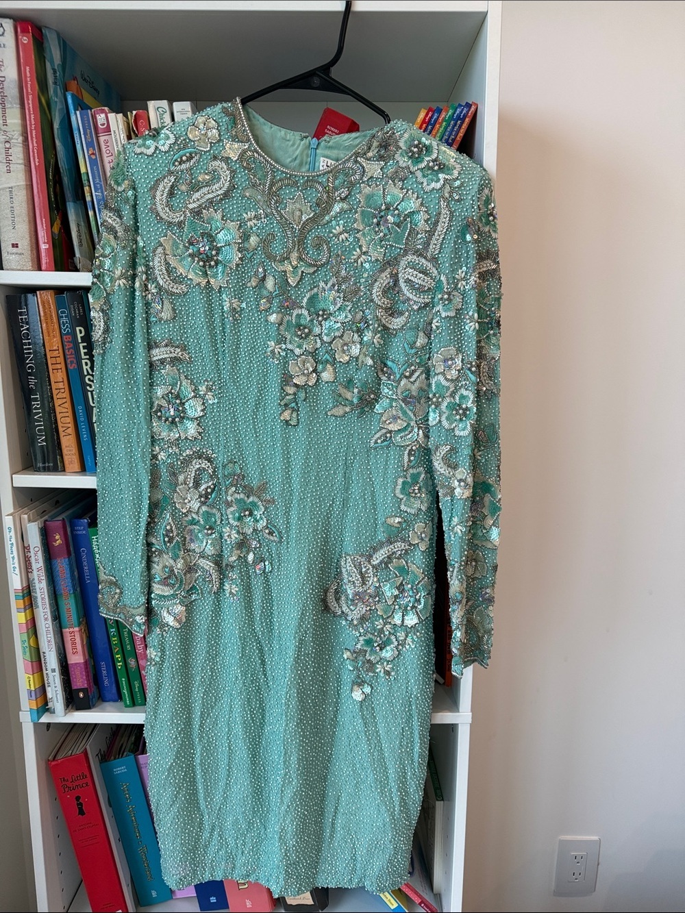 Rare vintage silk beaded dress by Naeem Khan Riazee